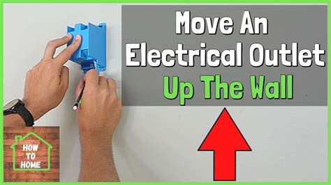 move an electrical outlet box|relocate electrical outlet.